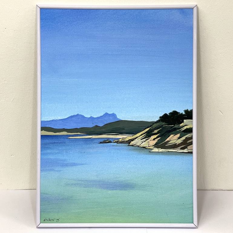 Original Contemporary Landscape Painting by Oleksiy Zhukov