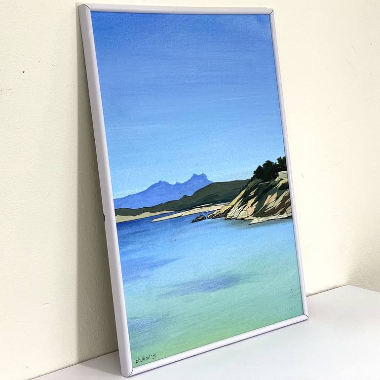 Original Contemporary Landscape Painting by Oleksiy Zhukov