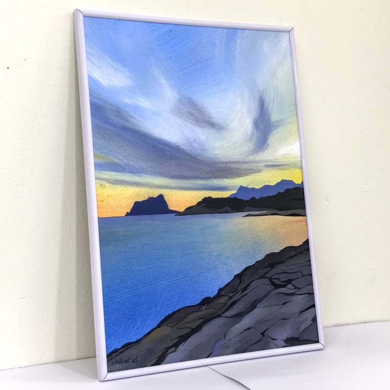 Original Contemporary Landscape Painting by Oleksiy Zhukov