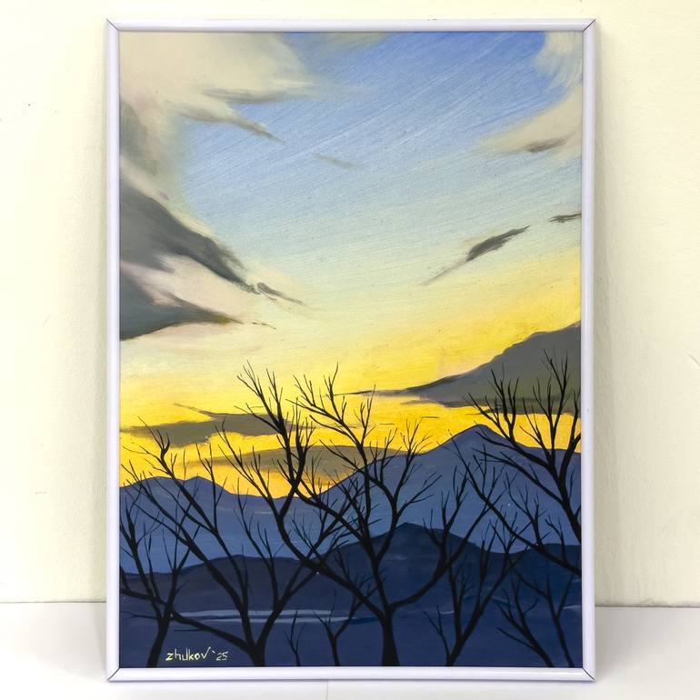 Original Contemporary Landscape Painting by Oleksiy Zhukov