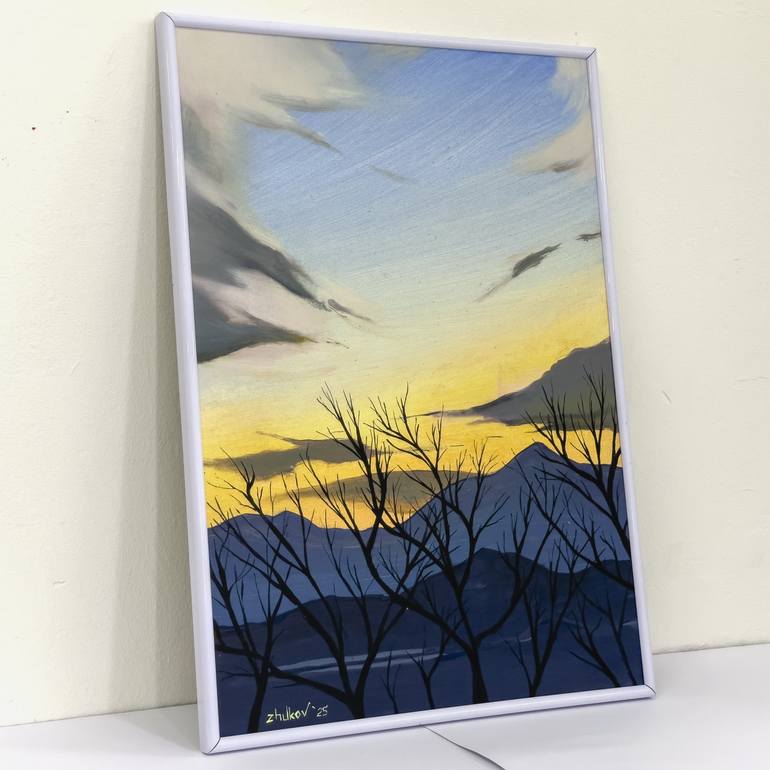 Original Contemporary Landscape Painting by Oleksiy Zhukov