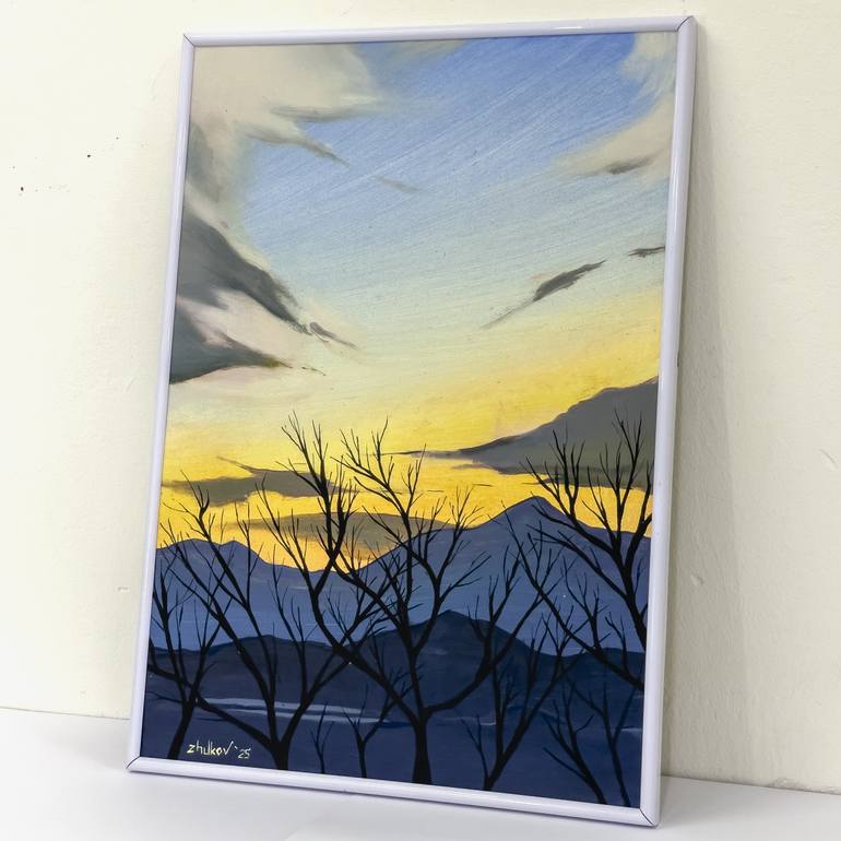 Original Contemporary Landscape Painting by Oleksiy Zhukov