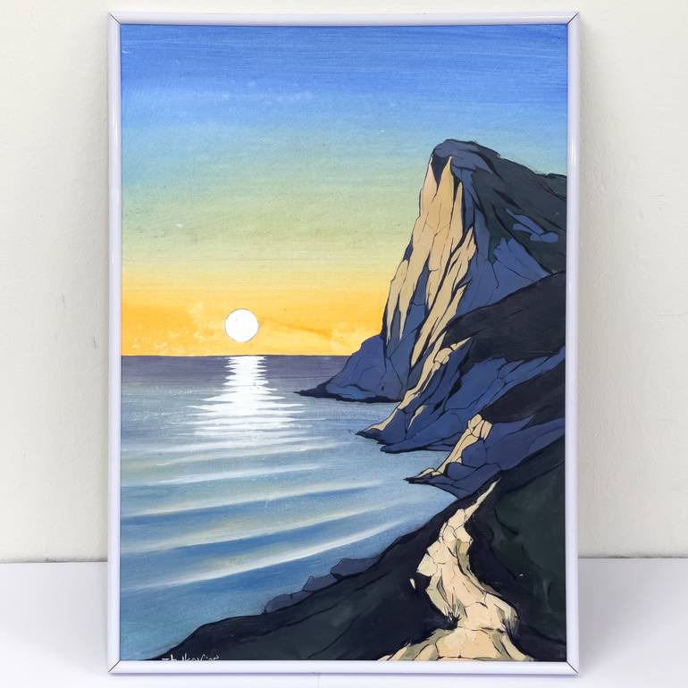 Original Contemporary Landscape Painting by Oleksiy Zhukov