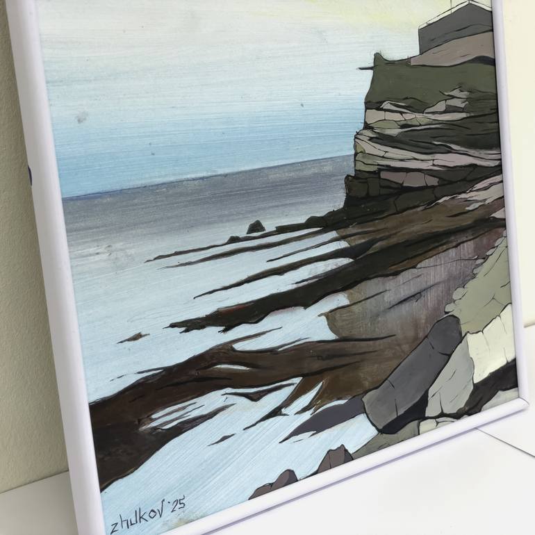 Original Contemporary Seascape Painting by Oleksiy Zhukov