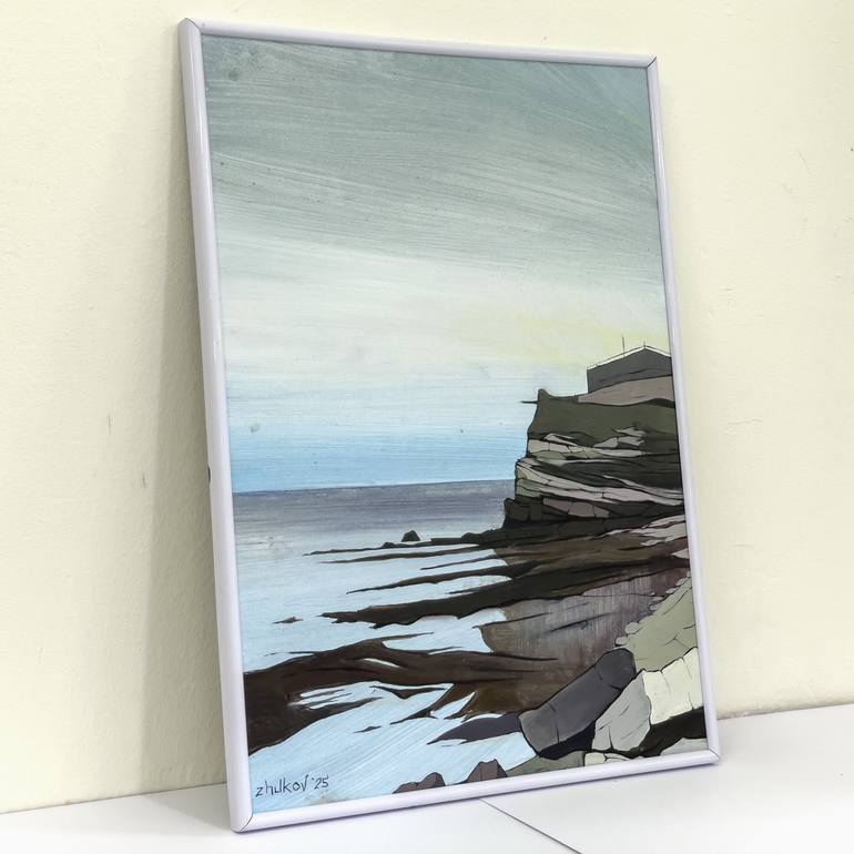 Original Contemporary Seascape Painting by Oleksiy Zhukov