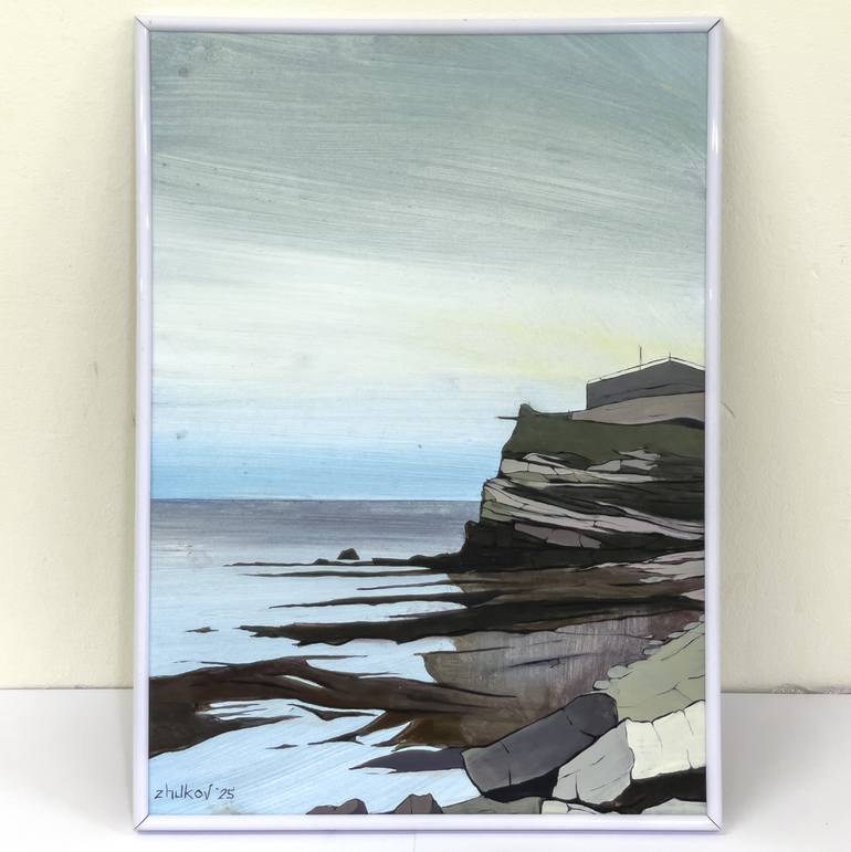 Original Contemporary Seascape Painting by Oleksiy Zhukov