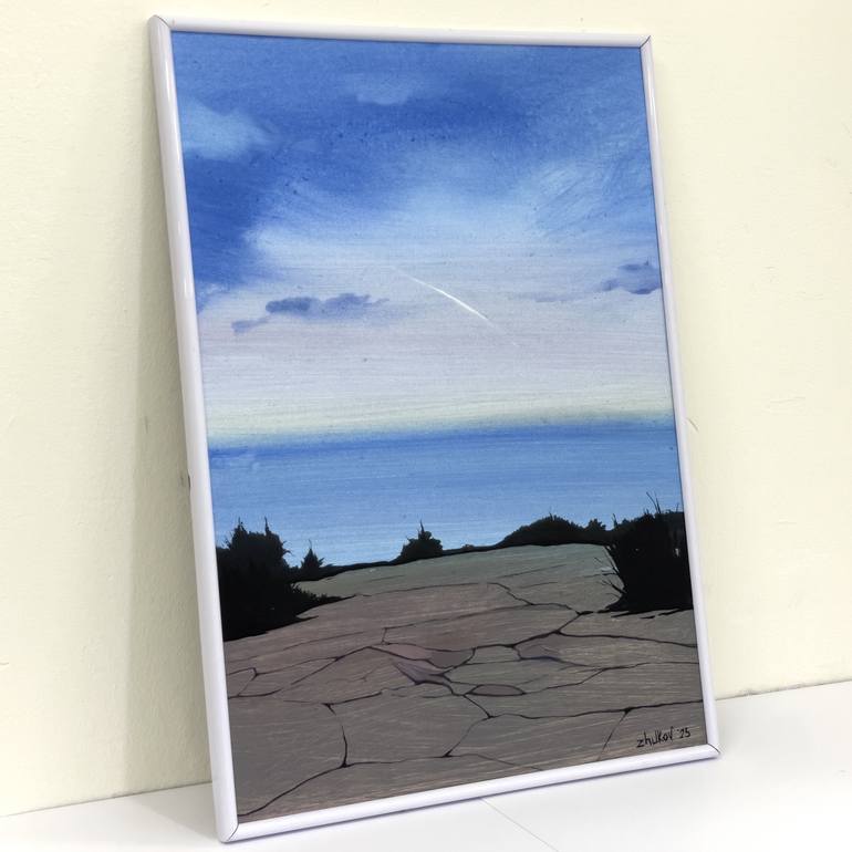Original Contemporary Landscape Painting by Oleksiy Zhukov