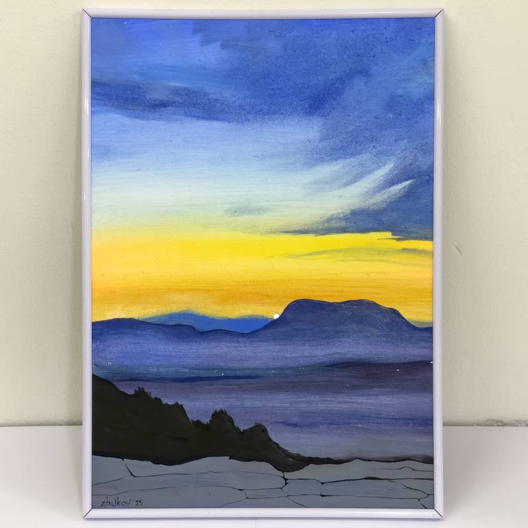 Original Contemporary Landscape Painting by Oleksiy Zhukov