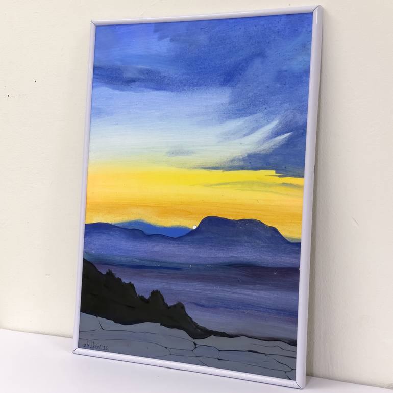 Original Contemporary Landscape Painting by Oleksiy Zhukov
