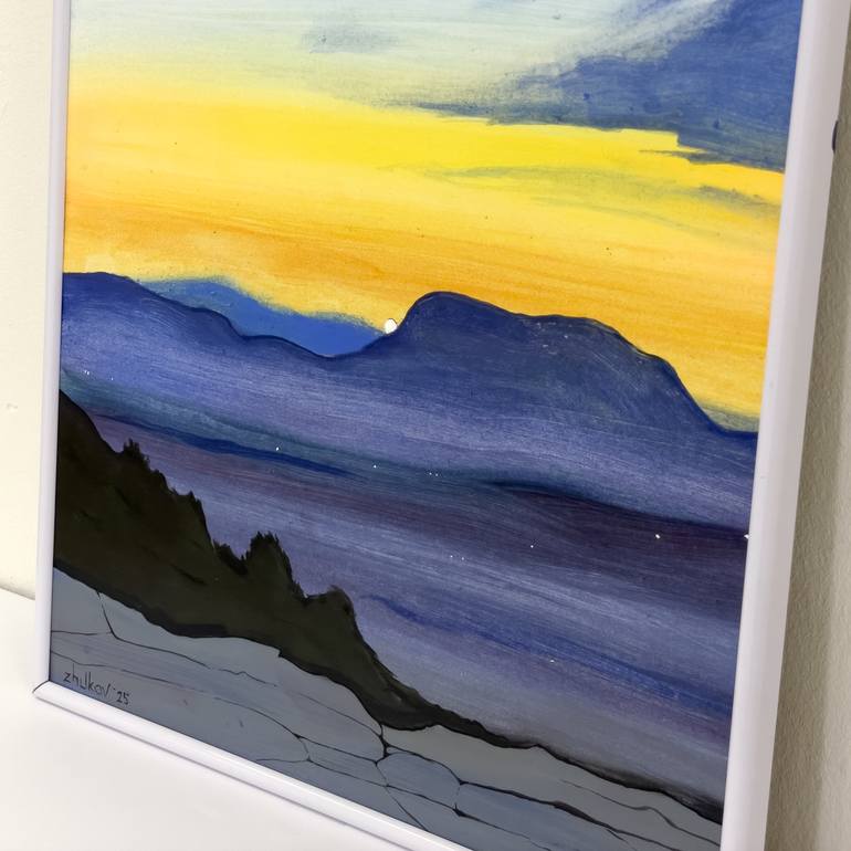 Original Contemporary Landscape Painting by Oleksiy Zhukov