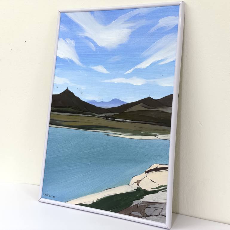 Original Contemporary Landscape Painting by Oleksiy Zhukov