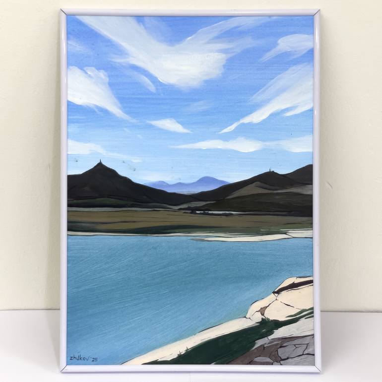 Original Contemporary Landscape Painting by Oleksiy Zhukov