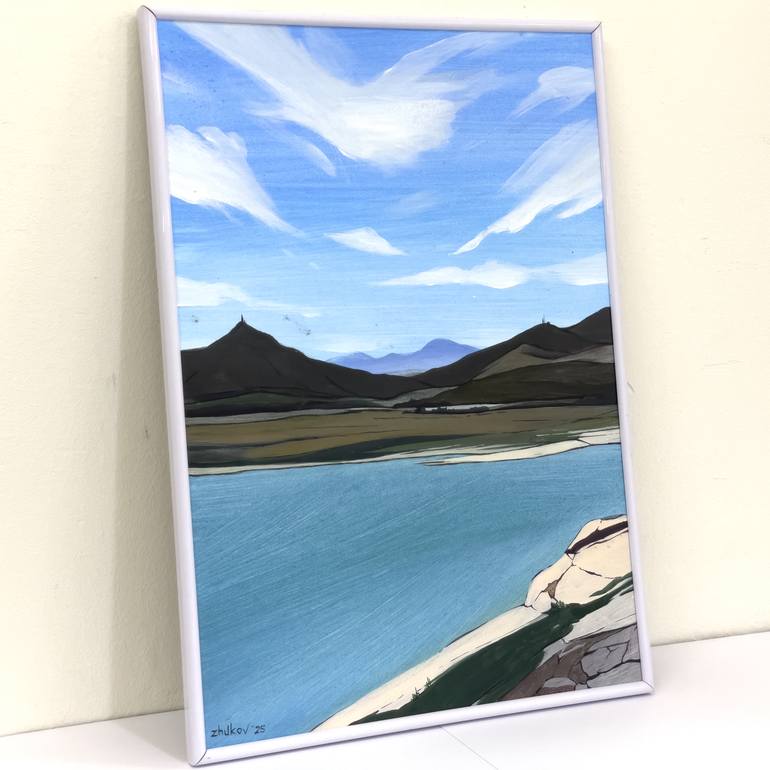 Original Contemporary Landscape Painting by Oleksiy Zhukov