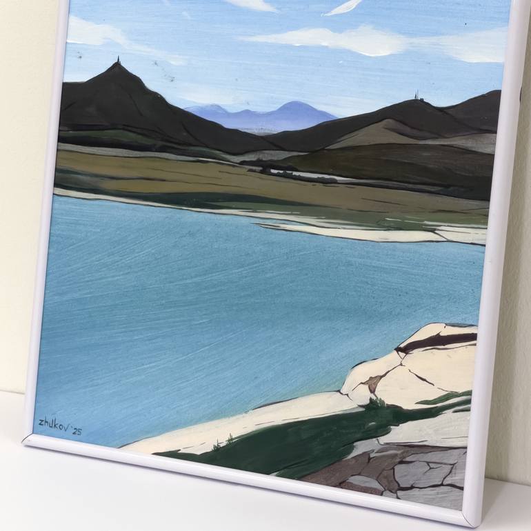 Original Contemporary Landscape Painting by Oleksiy Zhukov