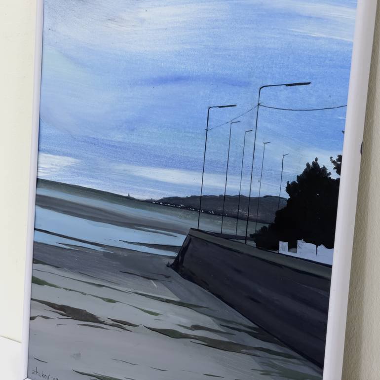 Original Contemporary Landscape Painting by Oleksiy Zhukov