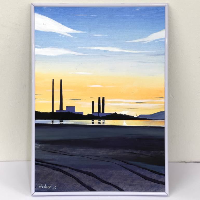 Original Contemporary Landscape Painting by Oleksiy Zhukov