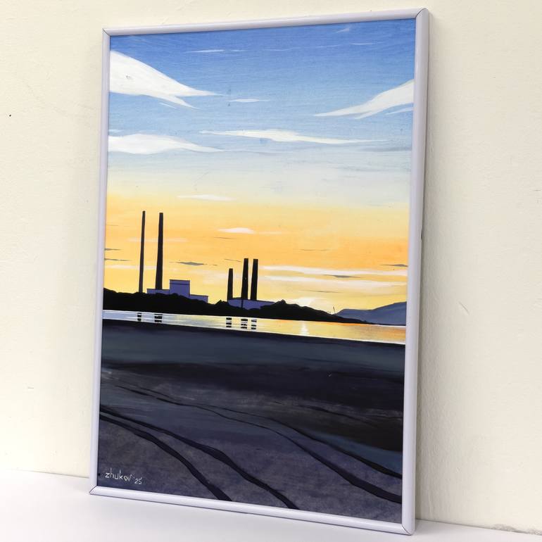 Original Contemporary Landscape Painting by Oleksiy Zhukov