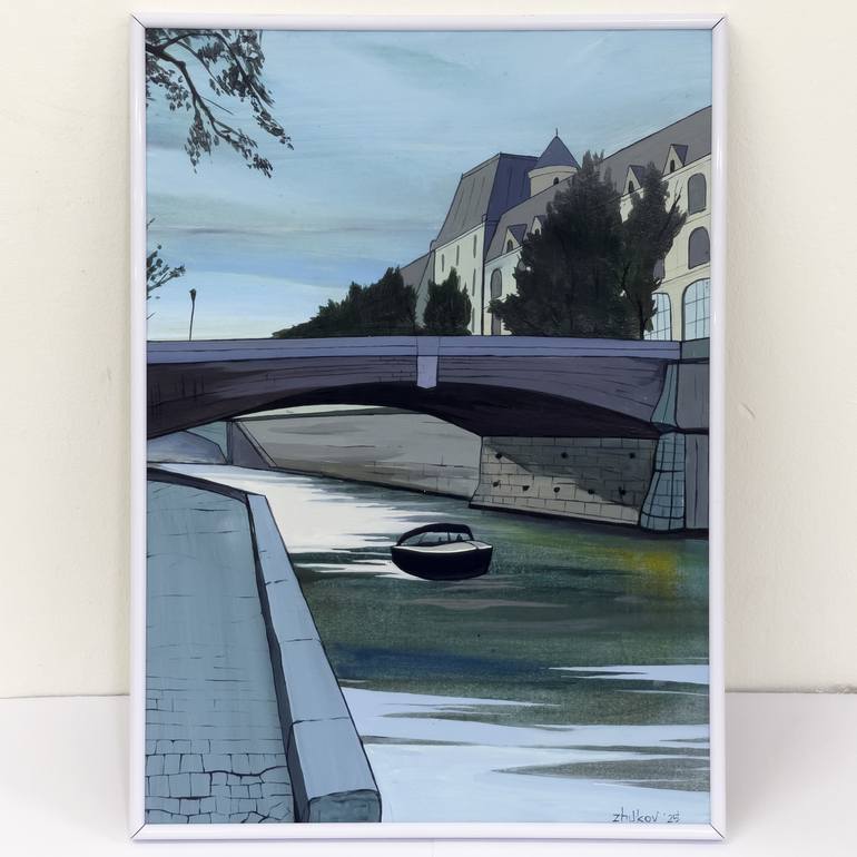 Original Contemporary Landscape Painting by Oleksiy Zhukov