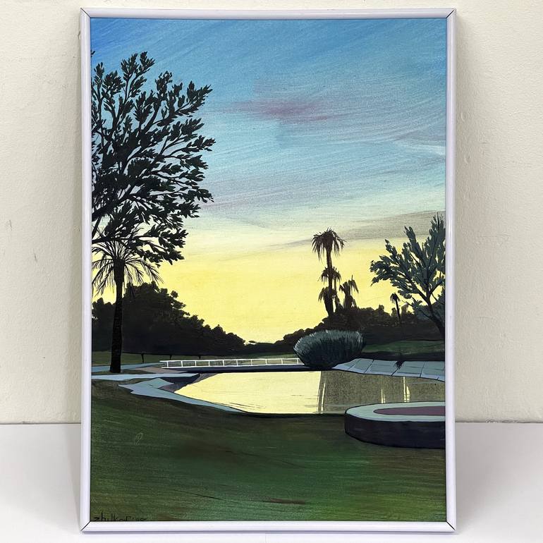 Original Contemporary Landscape Painting by Oleksiy Zhukov