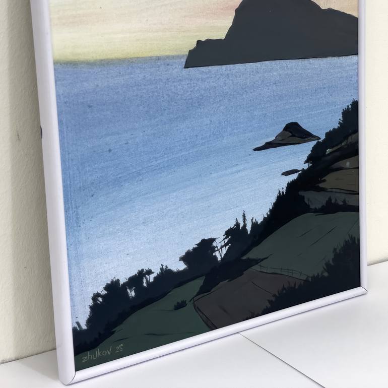 Original Contemporary Landscape Painting by Oleksiy Zhukov
