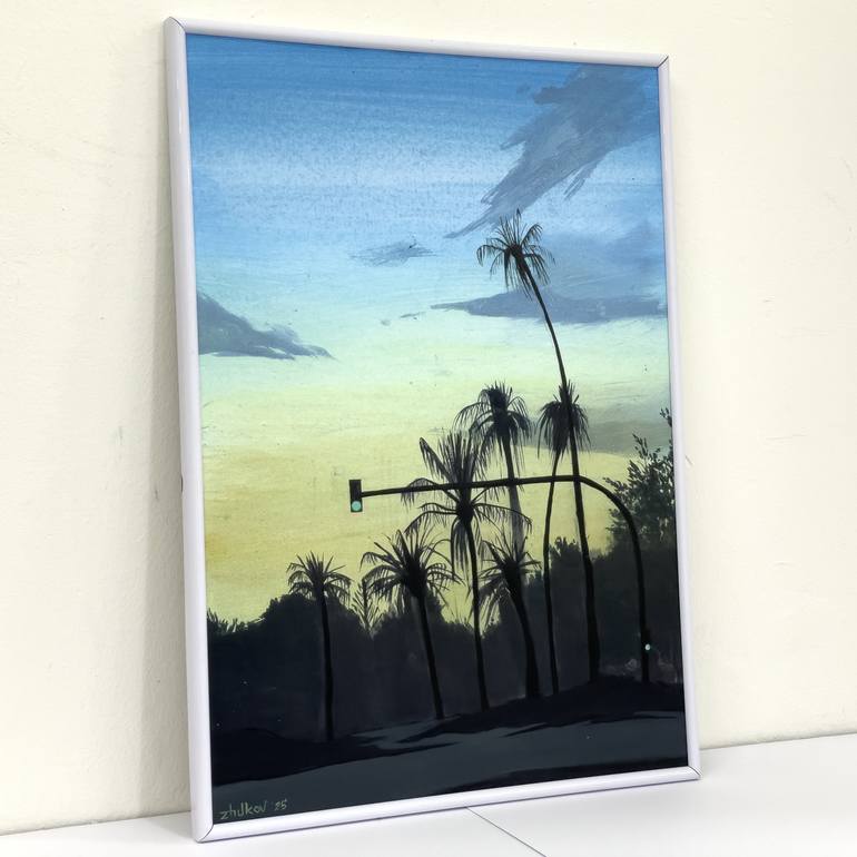 Original Contemporary Landscape Painting by Oleksiy Zhukov