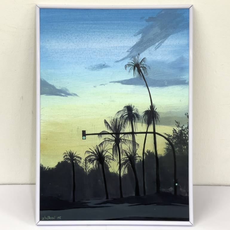Original Contemporary Landscape Painting by Oleksiy Zhukov