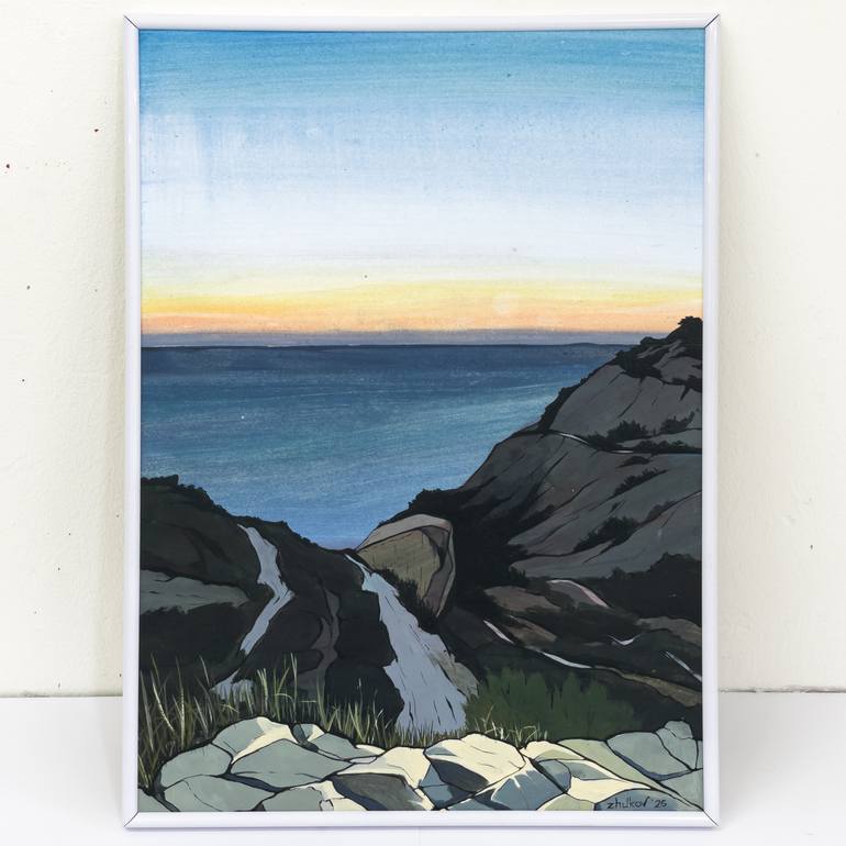 Original Contemporary Landscape Painting by Oleksiy Zhukov