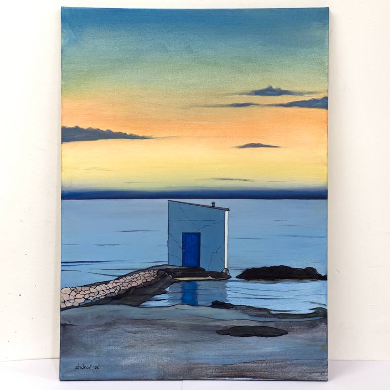 Original Contemporary Landscape Painting by Oleksiy Zhukov