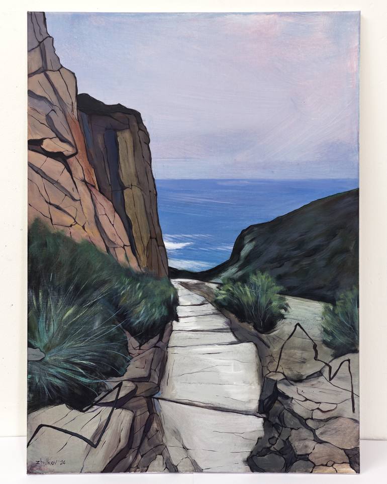 Original Contemporary Landscape Painting by Oleksiy Zhukov