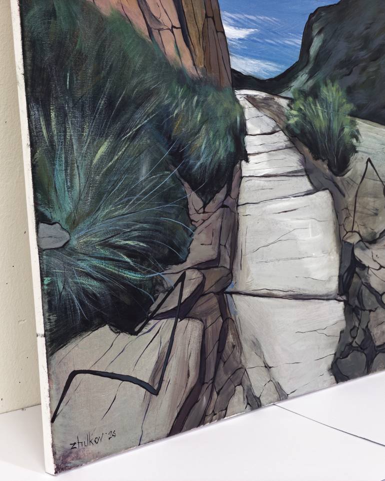 Original Contemporary Landscape Painting by Oleksiy Zhukov