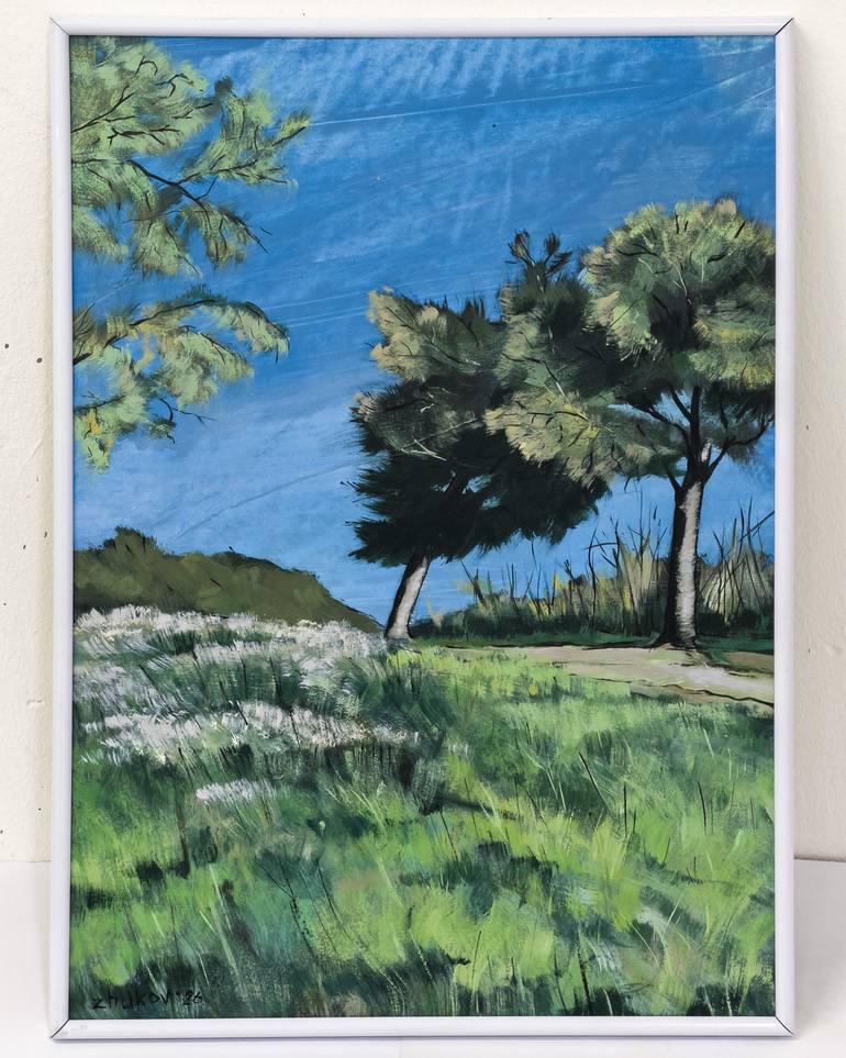 Original Contemporary Landscape Painting by Oleksiy Zhukov