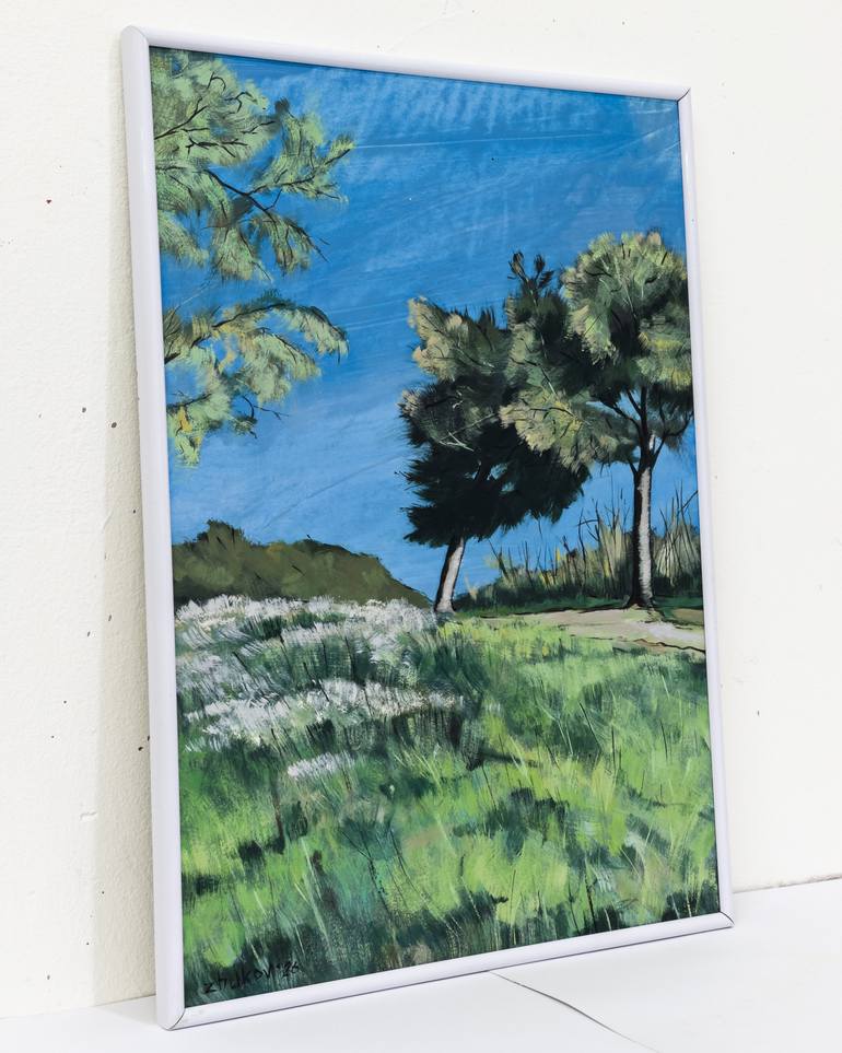 Original Contemporary Landscape Painting by Oleksiy Zhukov