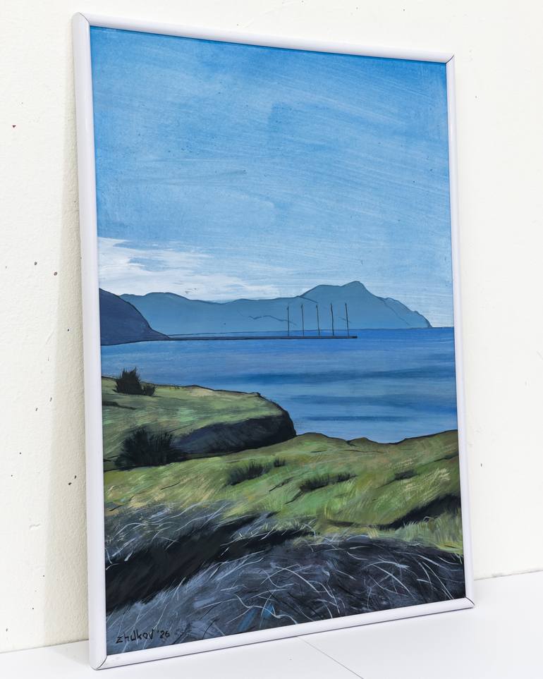 Original Contemporary Landscape Painting by Oleksiy Zhukov