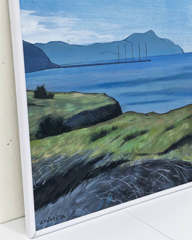 Original Contemporary Landscape Painting by Oleksiy Zhukov