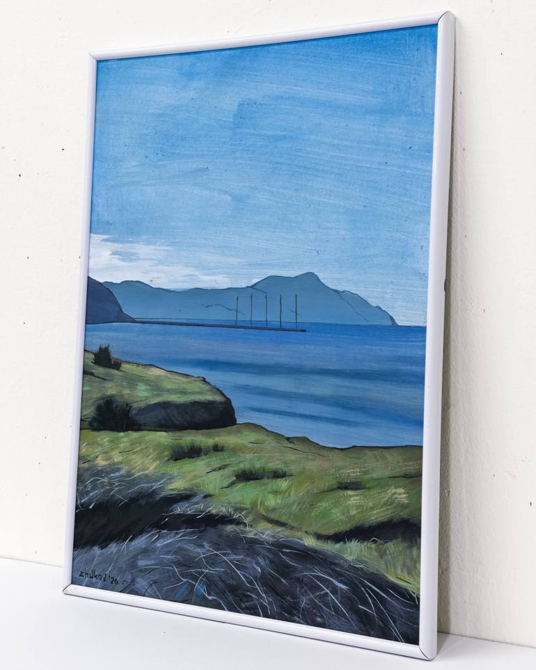 Original Contemporary Landscape Painting by Oleksiy Zhukov