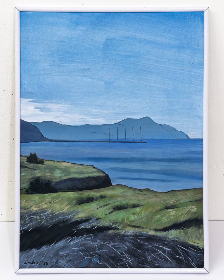 Original Contemporary Landscape Painting by Oleksiy Zhukov