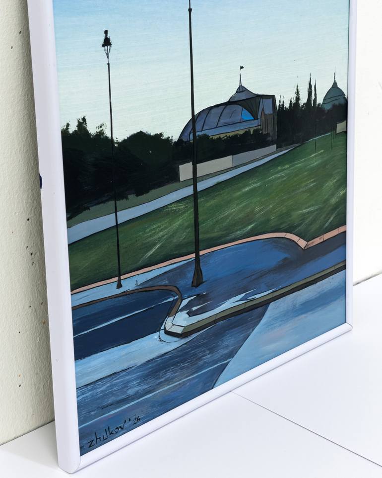 Original Contemporary Landscape Painting by Oleksiy Zhukov