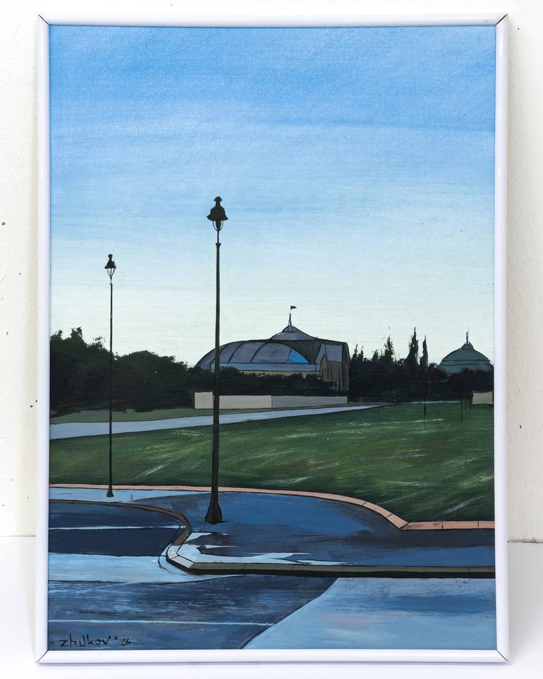 Original Contemporary Landscape Painting by Oleksiy Zhukov