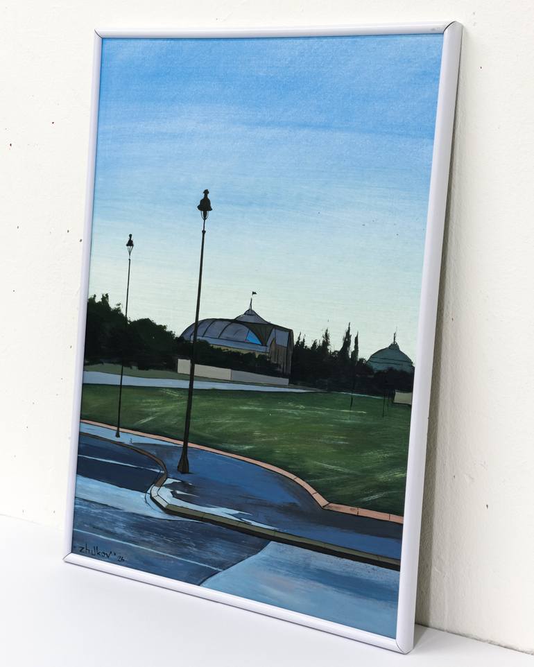 Original Contemporary Landscape Painting by Oleksiy Zhukov
