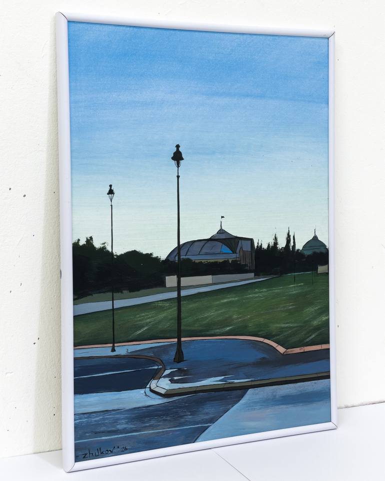 Original Contemporary Landscape Painting by Oleksiy Zhukov