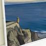 Painting "Sunset over Santa Barbara Castle", 2026