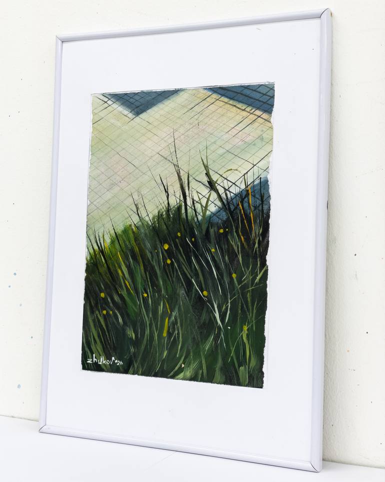 Original Contemporary Floral Painting by Oleksiy Zhukov