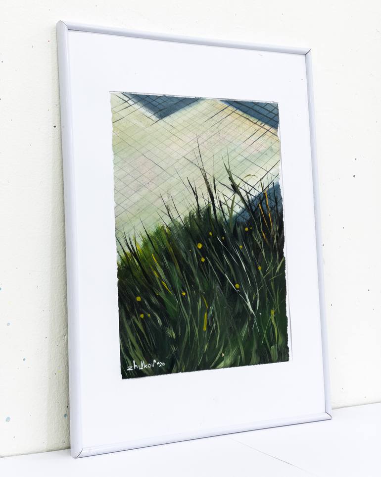 Original Contemporary Floral Painting by Oleksiy Zhukov