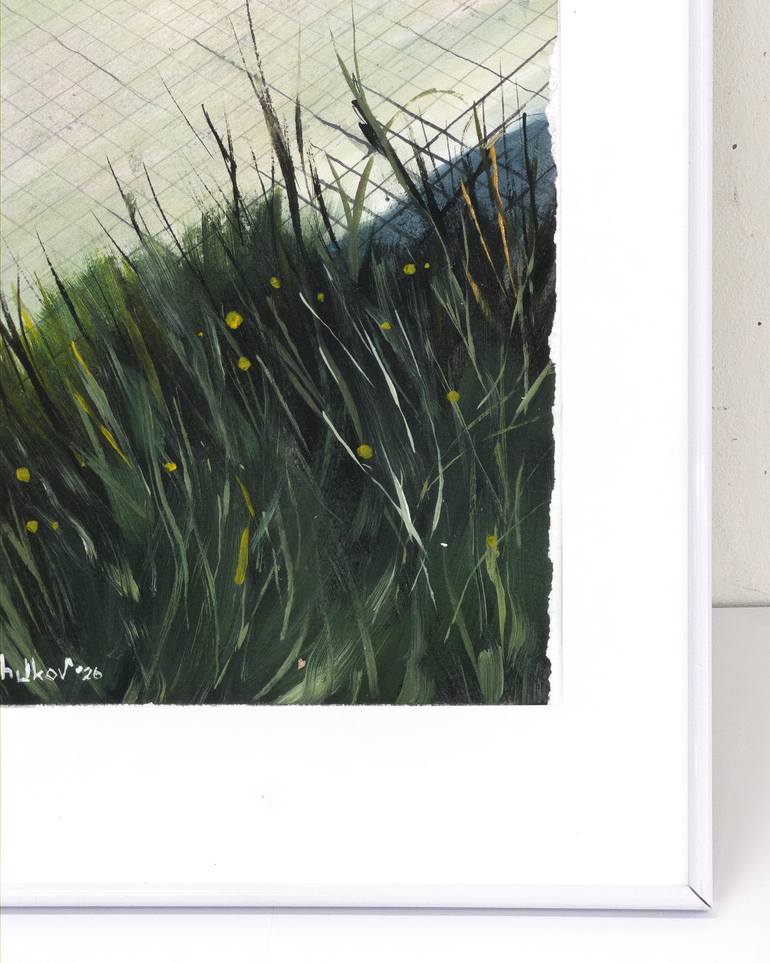 Original Contemporary Floral Painting by Oleksiy Zhukov