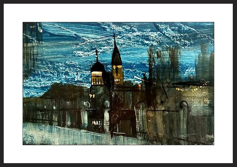 Original Abstract Landscape Painting by Oleksii Zhukov