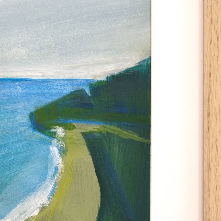 Original Abstract Seascape Painting by Oleksiy Zhukov