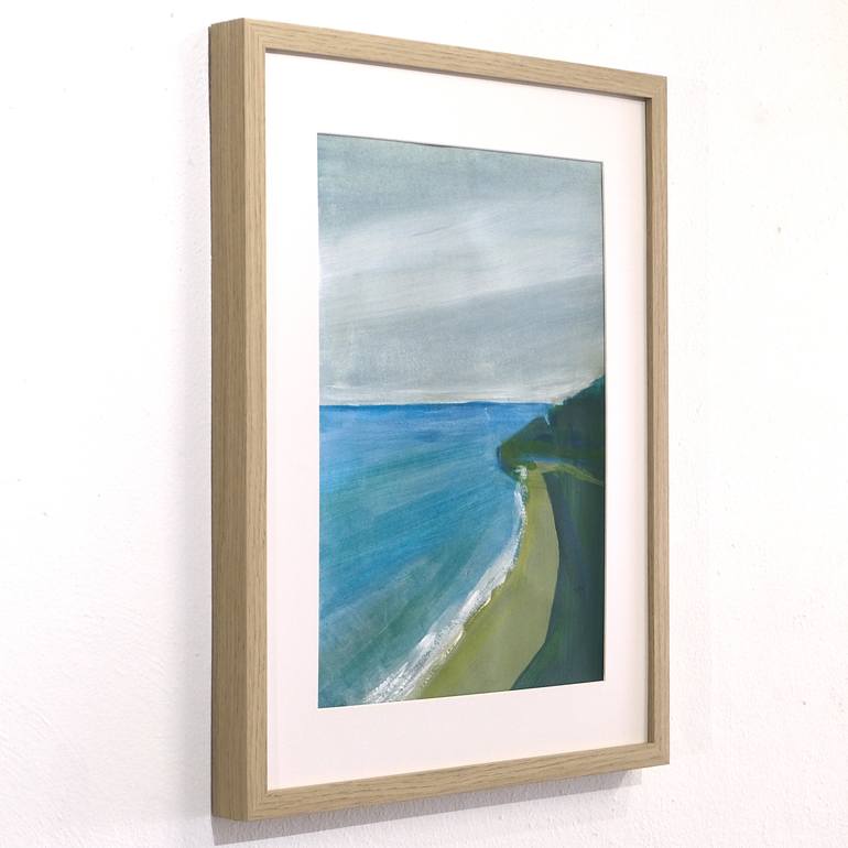 Original Abstract Seascape Painting by Oleksiy Zhukov