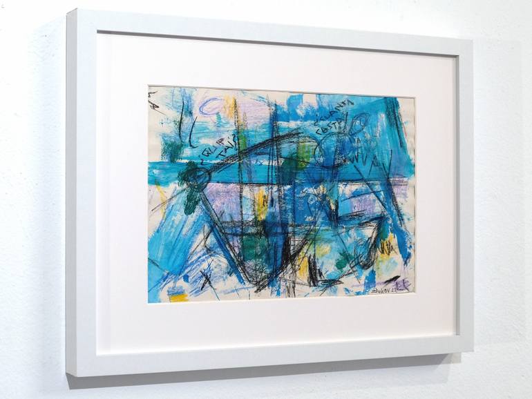 Original Conceptual Abstract Painting by Oleksiy Zhukov