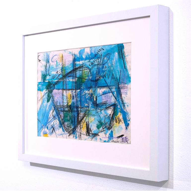 Original Conceptual Abstract Painting by Oleksiy Zhukov