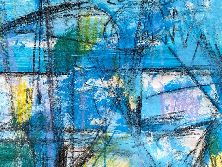 Original Conceptual Abstract Painting by Oleksiy Zhukov